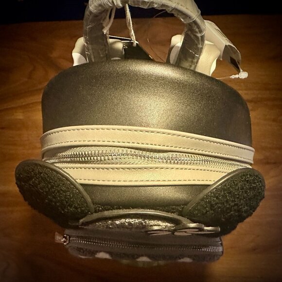 NWT Disney Parks Loungefly Minnie Mouse Black & White Mini Backpack - Picture 6 of 8